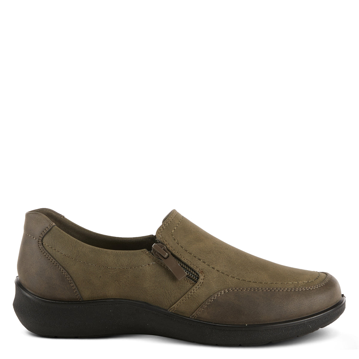 Flexus FLEXUS ROCKLAND LOAFER loafer in olive multi with flexible sole