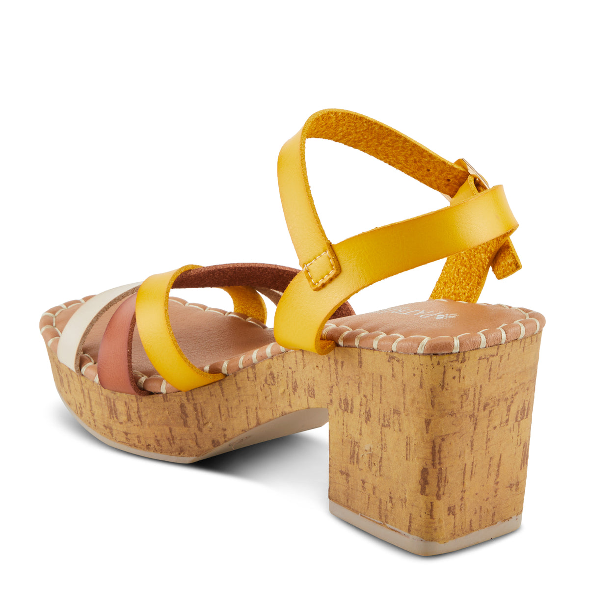 Patrizia PATRIZIA SANDRINE SANDALS sandal in mustard multi with stylish fashion design
