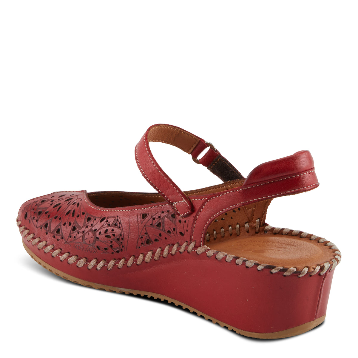Spring Step SPRING STEP SANTONIO SANDALS sandal in red with comfortable everyday design