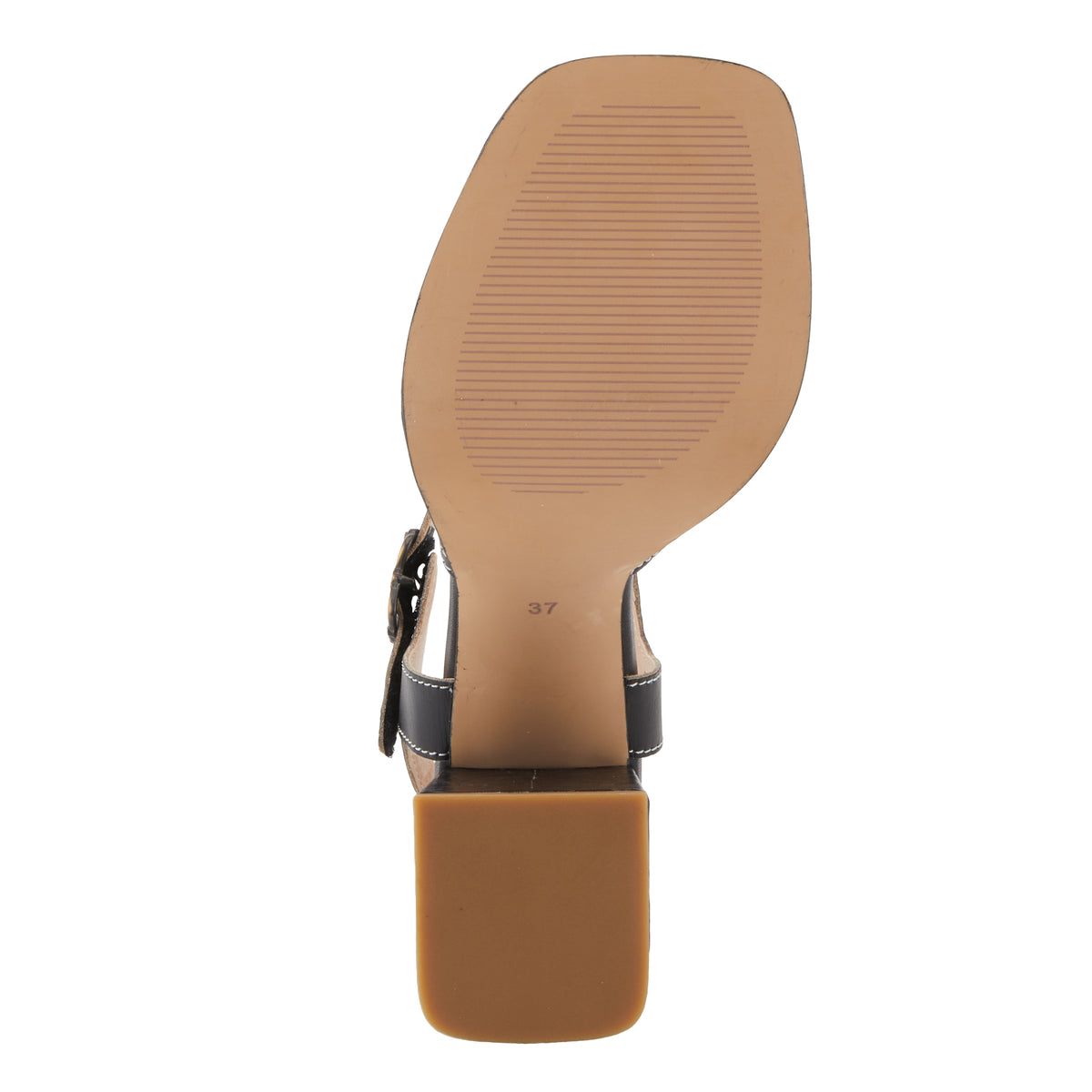 L'Artiste L'ARTISTE SAVYCHIC SANDALS sandal in black with handcrafted leather design