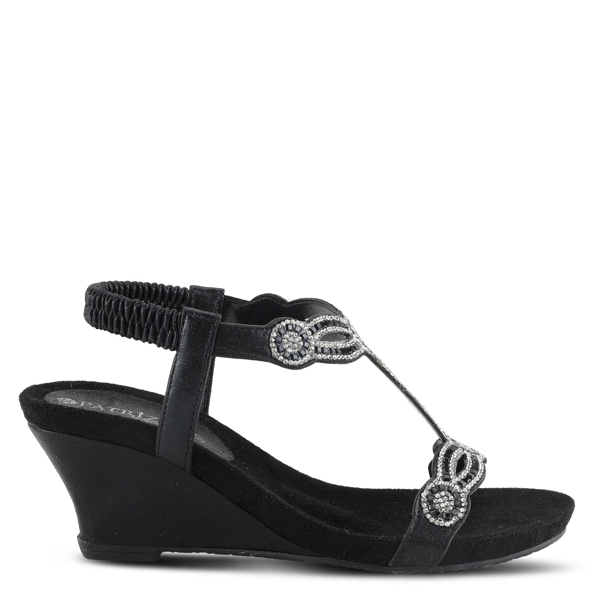 Patrizia PATRIZIA SHINING T-STRAP SANDALS sandal in black with stylish fashion design
