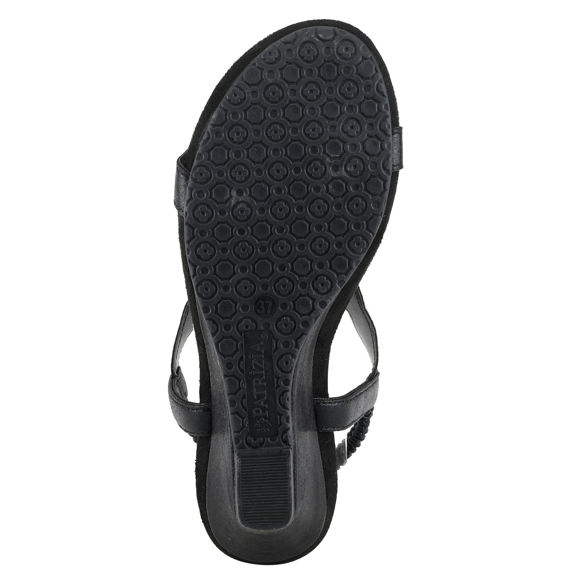 Patrizia PATRIZIA SHINING T-STRAP SANDALS sandal in black with stylish fashion design