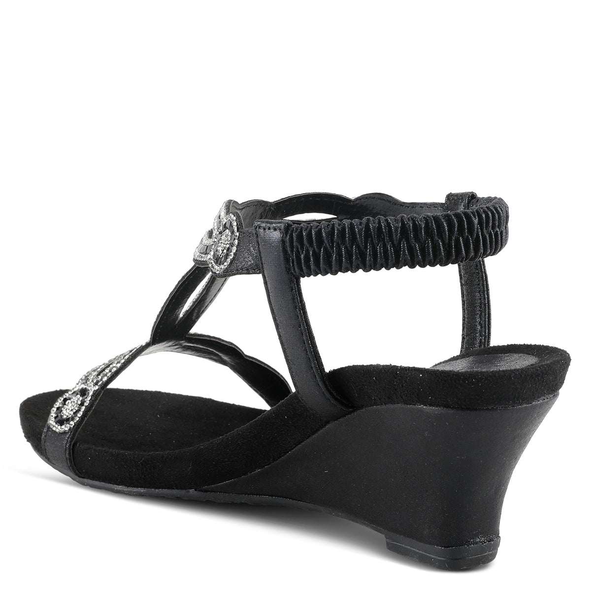 Patrizia PATRIZIA SHINING T-STRAP SANDALS sandal in black with stylish fashion design