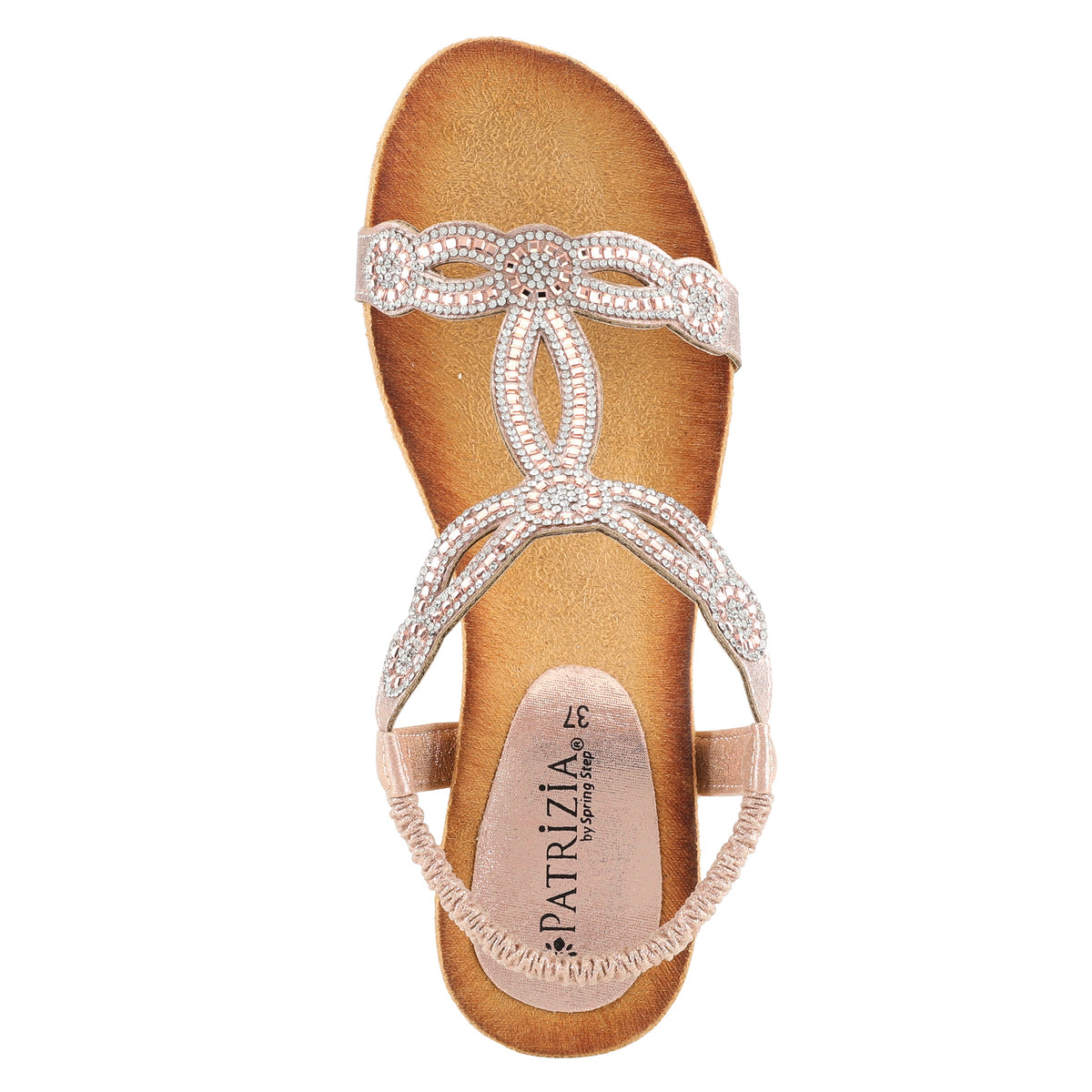 Patrizia PATRIZIA SHINING T-STRAP SANDALS sandal in champagne with stylish fashion design