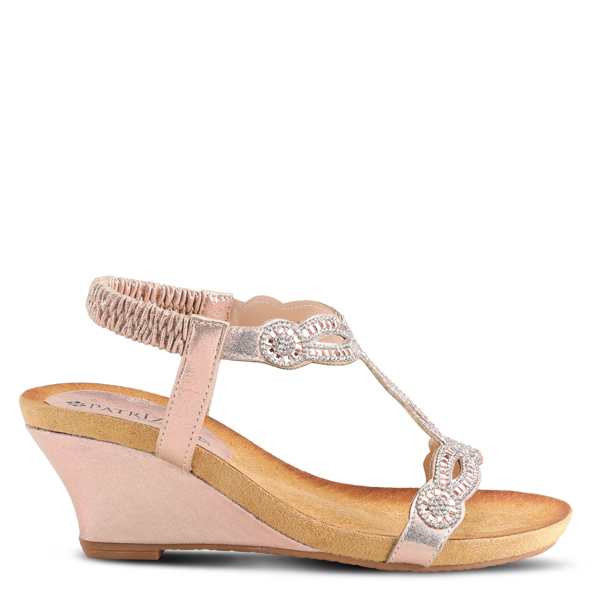Patrizia PATRIZIA SHINING T-STRAP SANDALS sandal in champagne with stylish fashion design