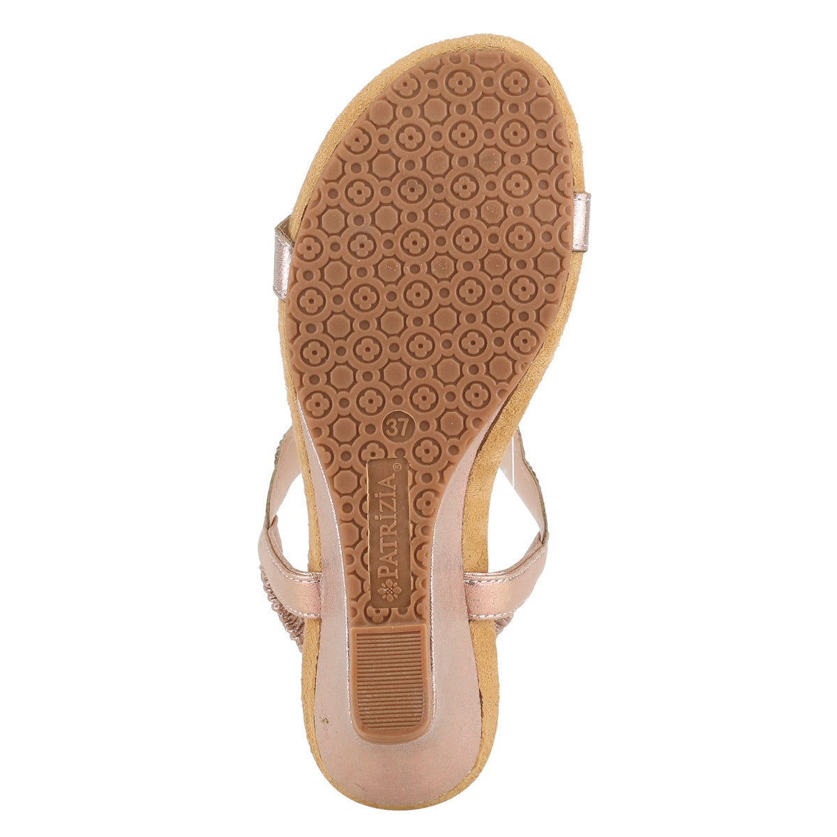 Patrizia PATRIZIA SHINING T-STRAP SANDALS sandal in champagne with stylish fashion design