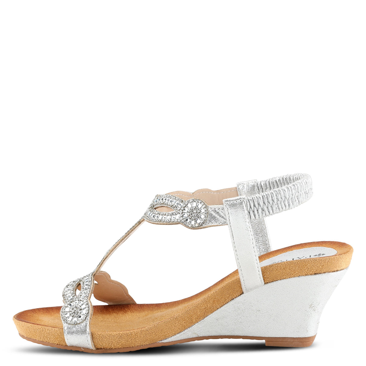 Patrizia PATRIZIA SHINING T-STRAP SANDALS sandal in silver with stylish fashion design