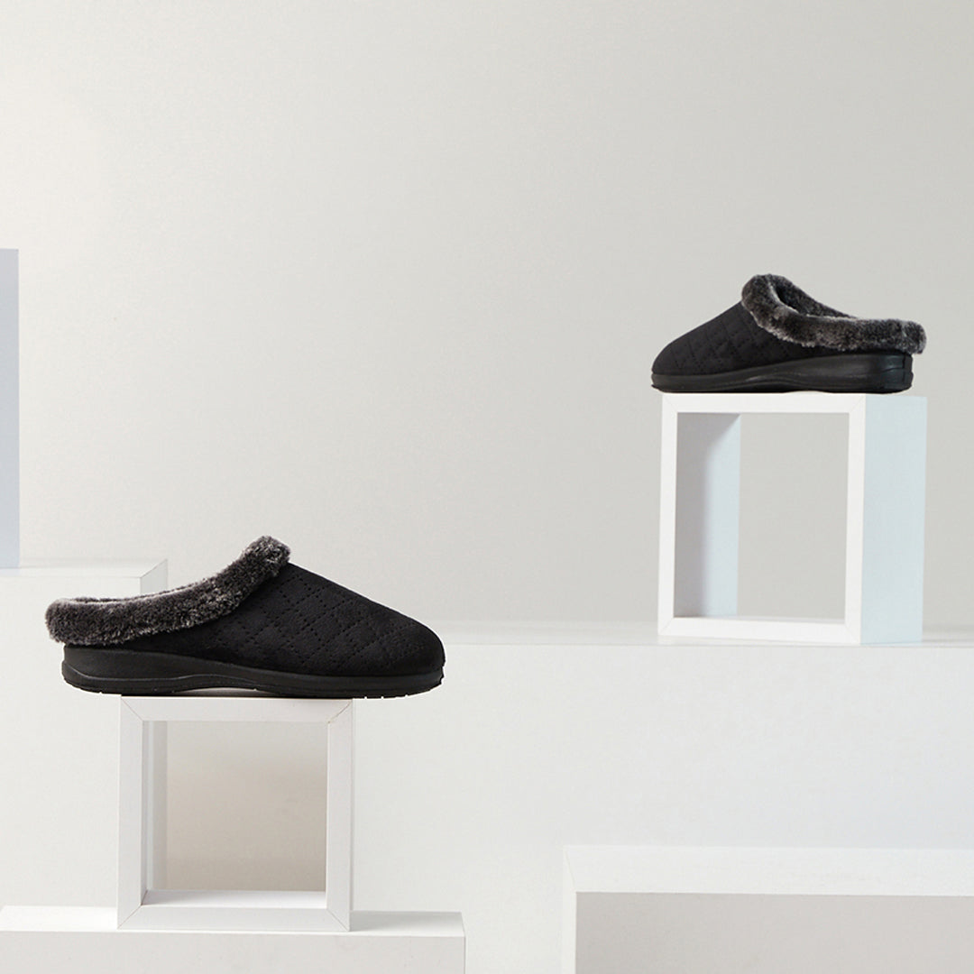 Flexus FLEXUS SLEEPER SLIPPERS comfort shoe in red with flexible sole