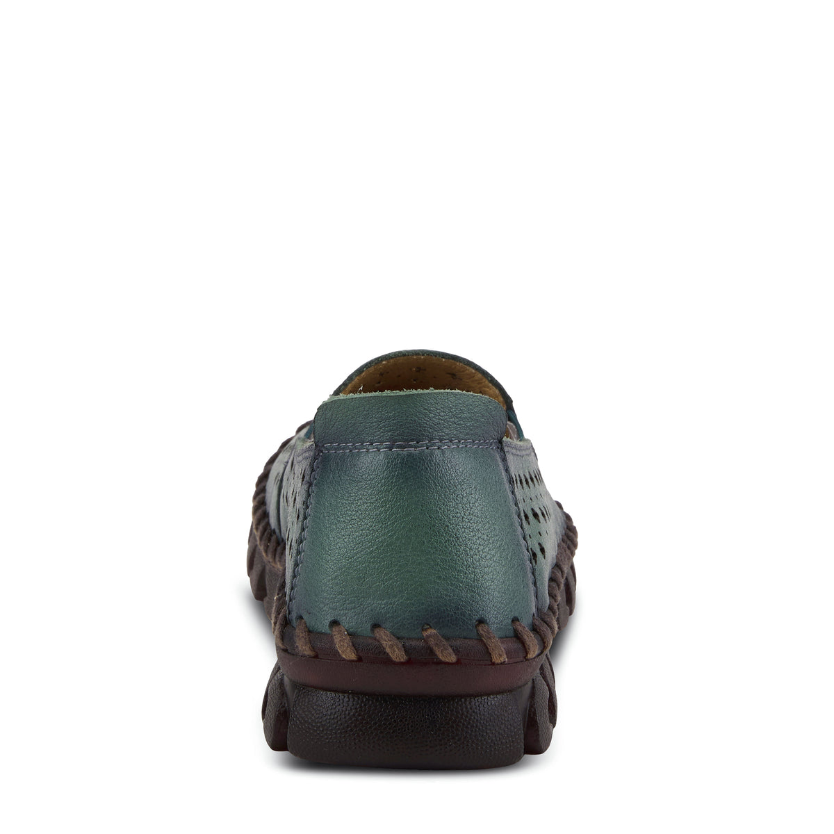 L'Artiste L'ARTISTE SMOOSHIETOO SLIP-ON SHOE shoe in bone with handcrafted leather design