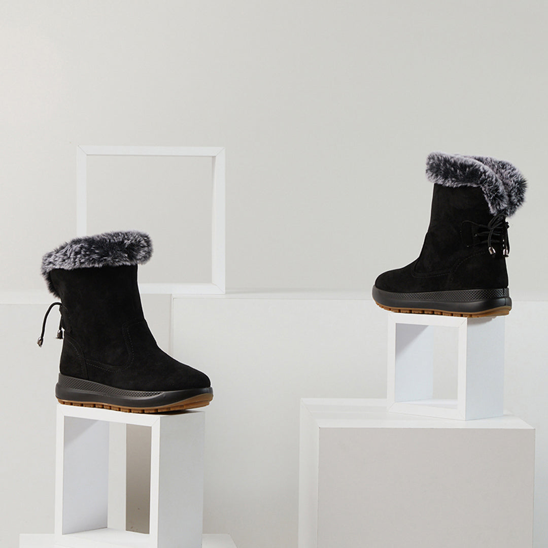 Flexus FLEXUS SNOWBIRD MID CALF BOOT boot in olive green with flexible sole