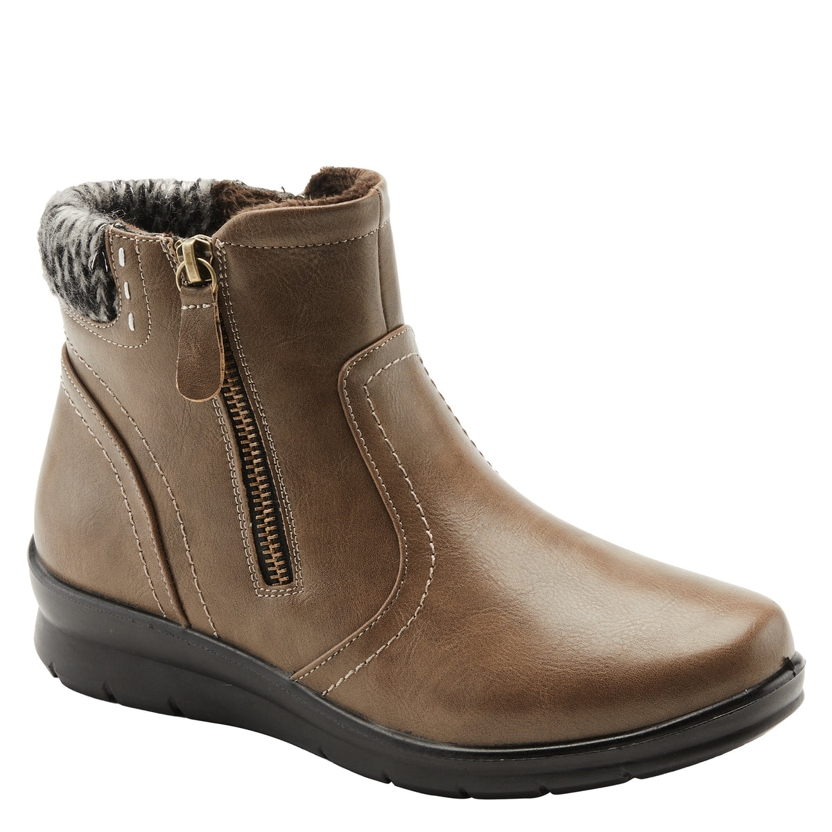Flexus FLEXUS SNOWEDIN BOOTIES boot in taupe with flexible sole