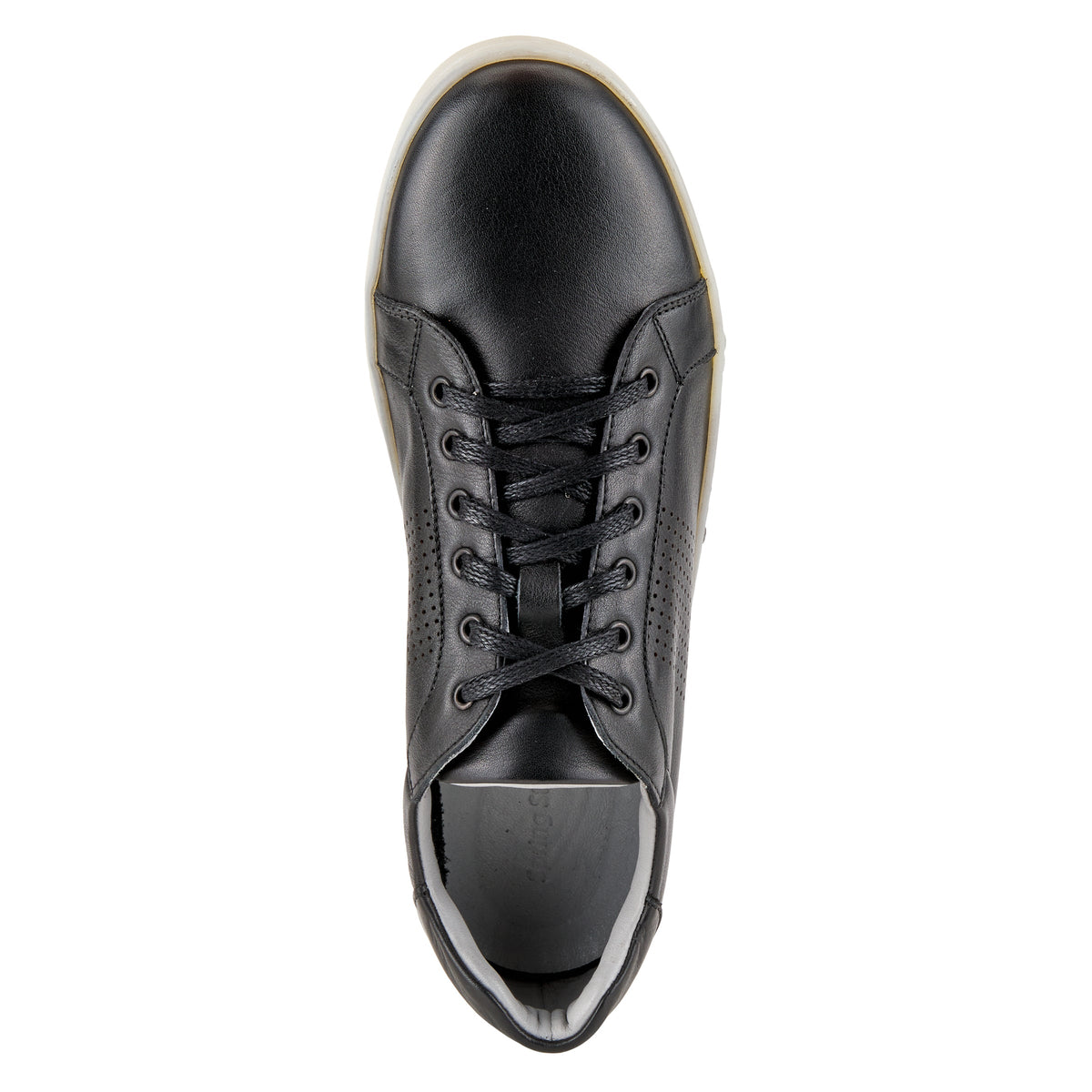 Spring Step SPRING STEP MEN STANTON SNEAKERS sneaker in black with comfortable everyday design