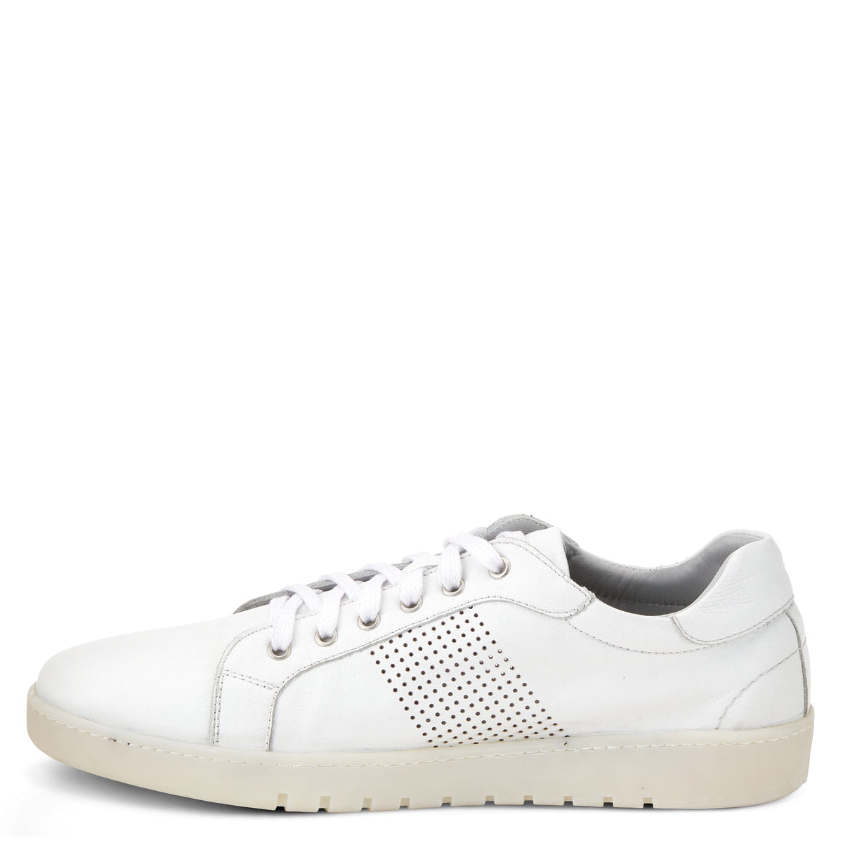 Spring Step SPRING STEP MEN STANTON SNEAKERS sneaker in white with comfortable everyday design