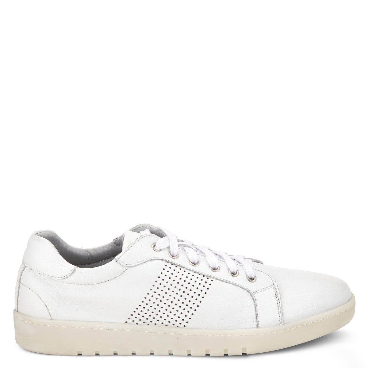 Spring Step SPRING STEP MEN STANTON SNEAKERS sneaker in white with comfortable everyday design