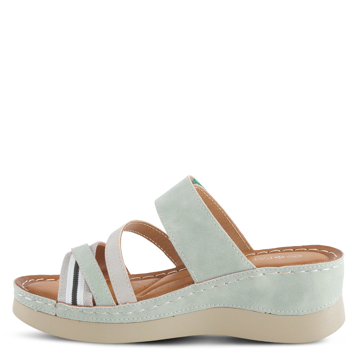 Patrizia PATRIZIA SUDE SANDALS sandal in blue multi with stylish fashion design