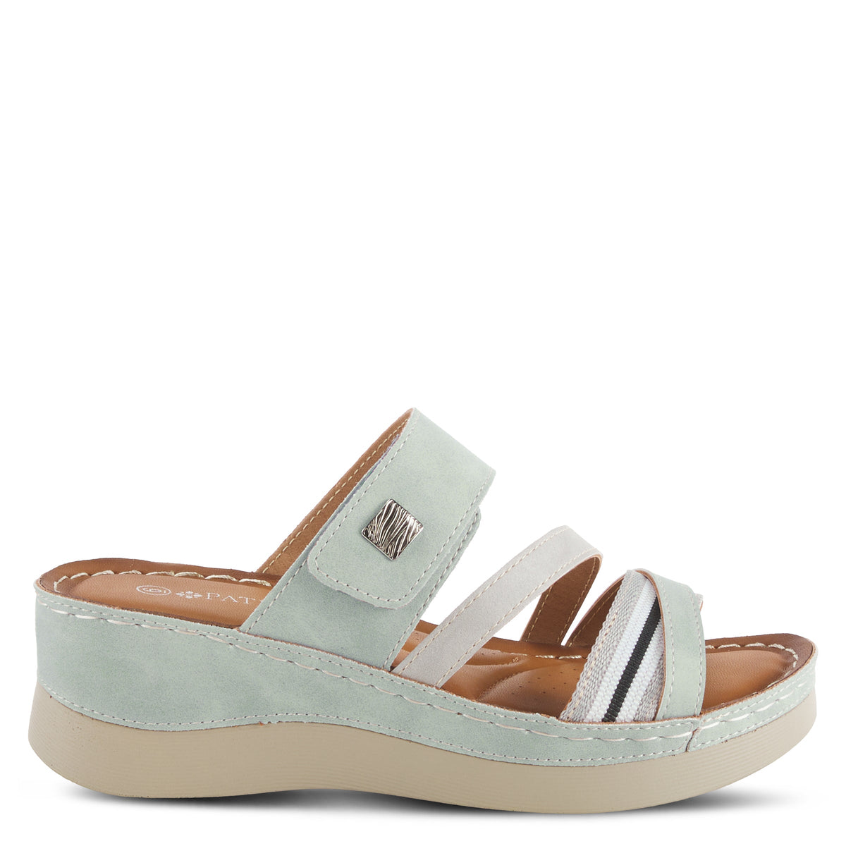 Patrizia PATRIZIA SUDE SANDALS sandal in blue multi with stylish fashion design