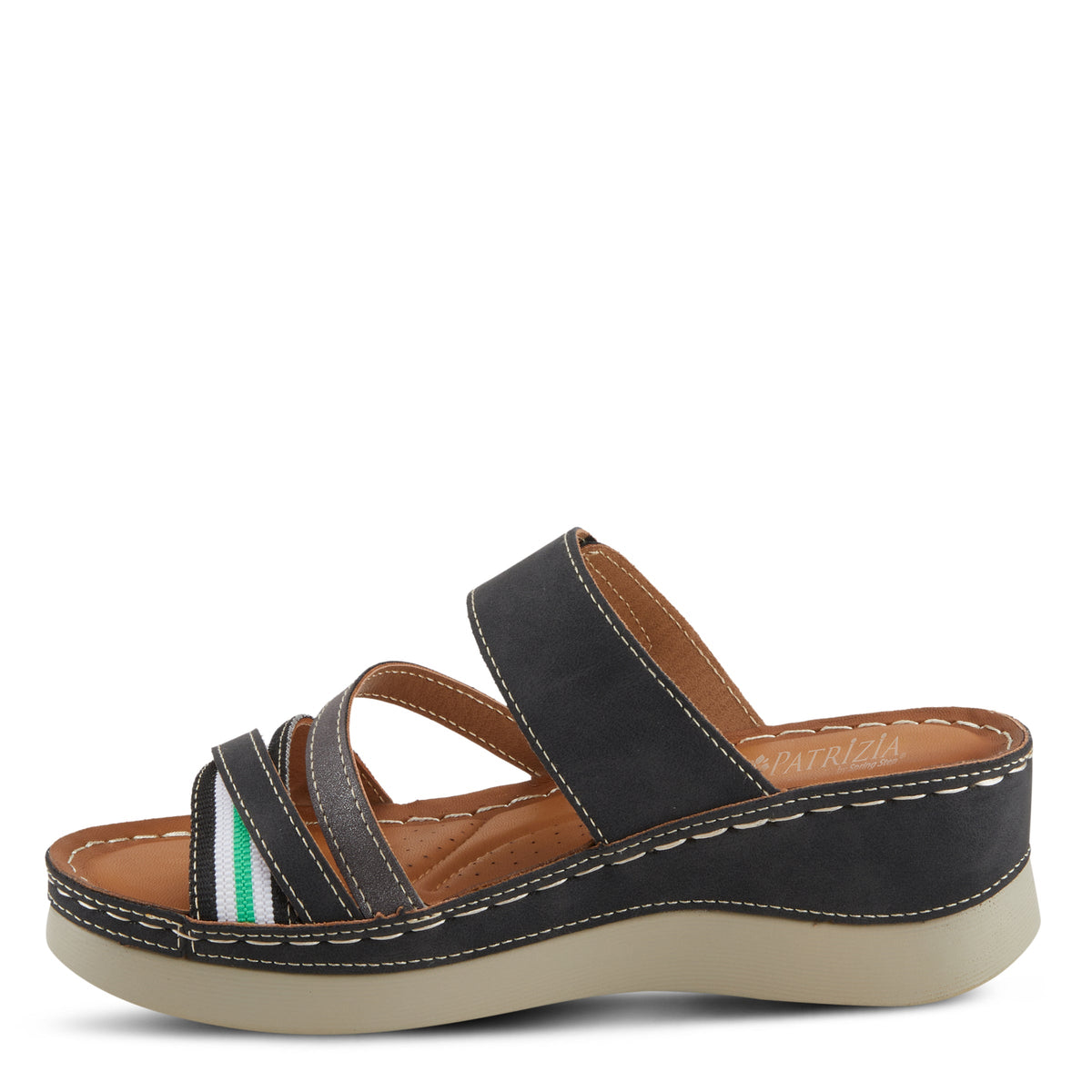Patrizia PATRIZIA SUDE SANDALS sandal in black multi with stylish fashion design