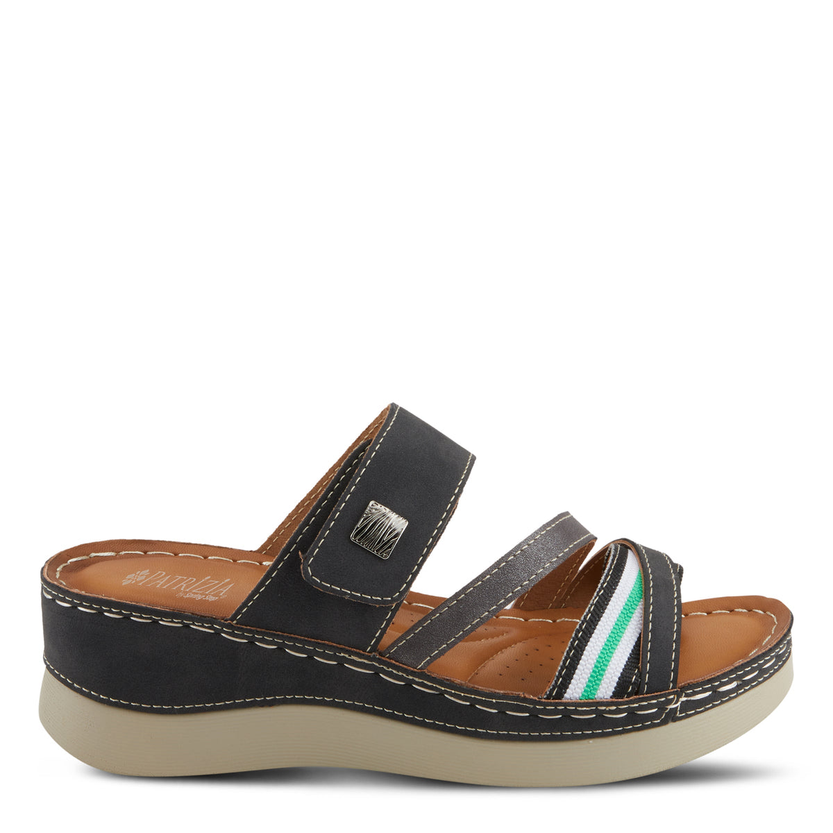 Patrizia PATRIZIA SUDE SANDALS sandal in black multi with stylish fashion design