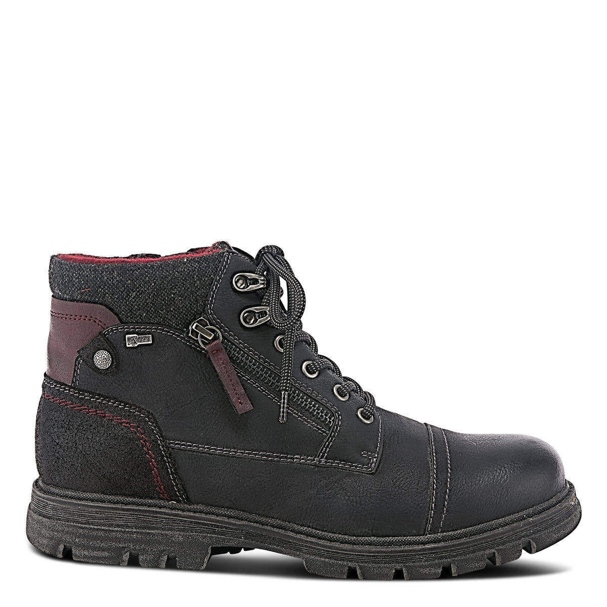 Spring Step SPRING STEP RELIFE MEN SULLIVAN BOOTIES boot in black with comfortable everyday design