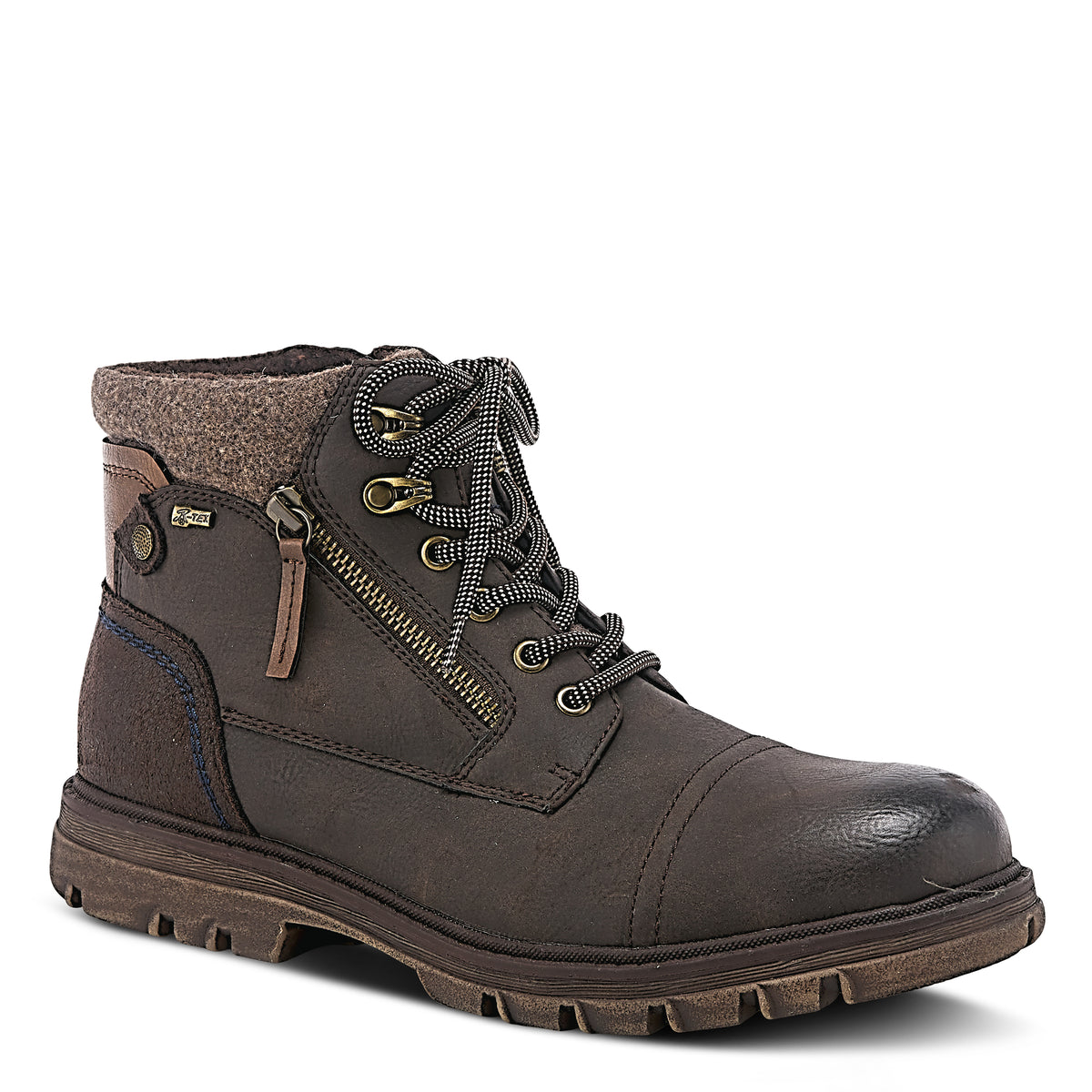 Spring Step SPRING STEP RELIFE MEN SULLIVAN BOOTIES boot in dark brown with comfortable everyday design