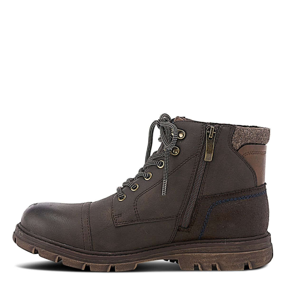 Spring Step SPRING STEP RELIFE MEN SULLIVAN BOOTIES boot in dark brown with comfortable everyday design