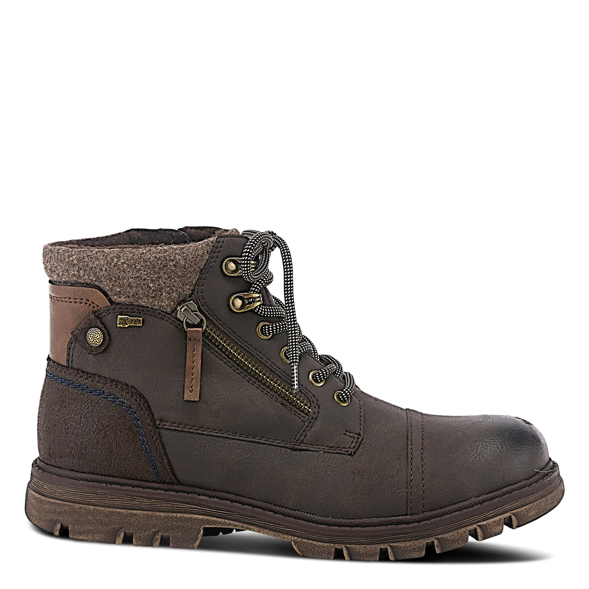 Spring Step SPRING STEP RELIFE MEN SULLIVAN BOOTIES boot in dark brown with comfortable everyday design