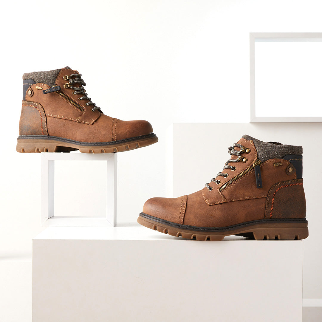 Spring Step SPRING STEP RELIFE MEN SULLIVAN BOOTIES boot in black with comfortable everyday design