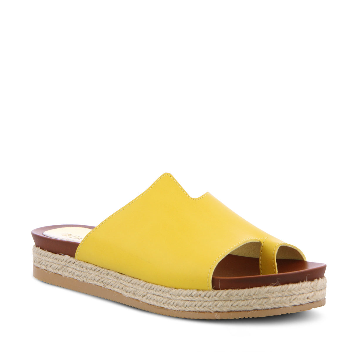 Patrizia PATRIZIA TOELOOP SLIDE SANDAL sandal in yellow with stylish fashion design