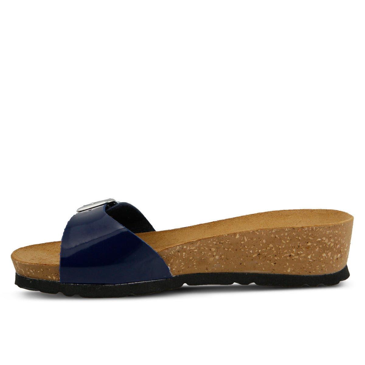 Spring Step SPRING STEP TRULUCKS SLIDE SANDAL sandal in navy with comfortable everyday design