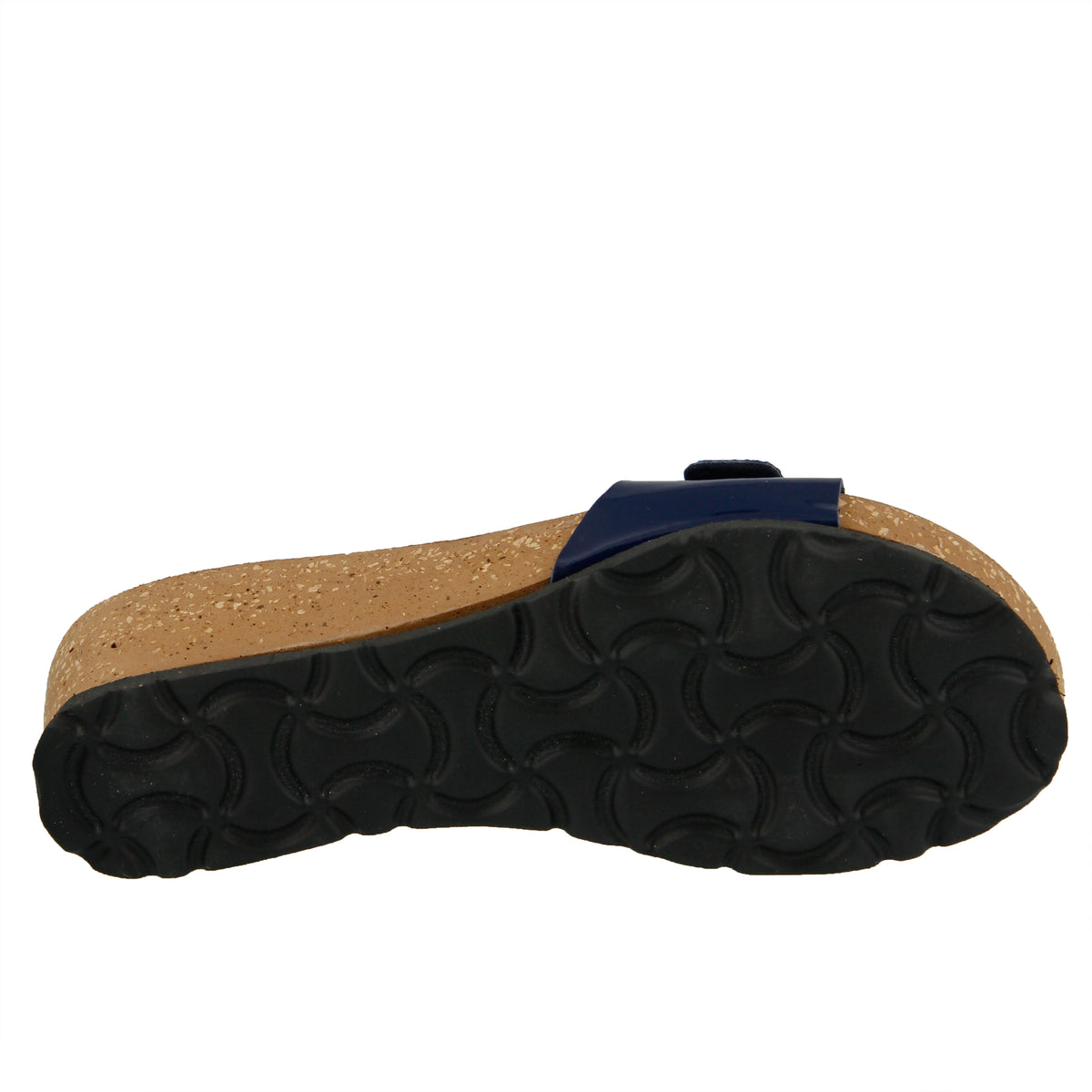 Spring Step SPRING STEP TRULUCKS SLIDE SANDAL sandal in navy with comfortable everyday design