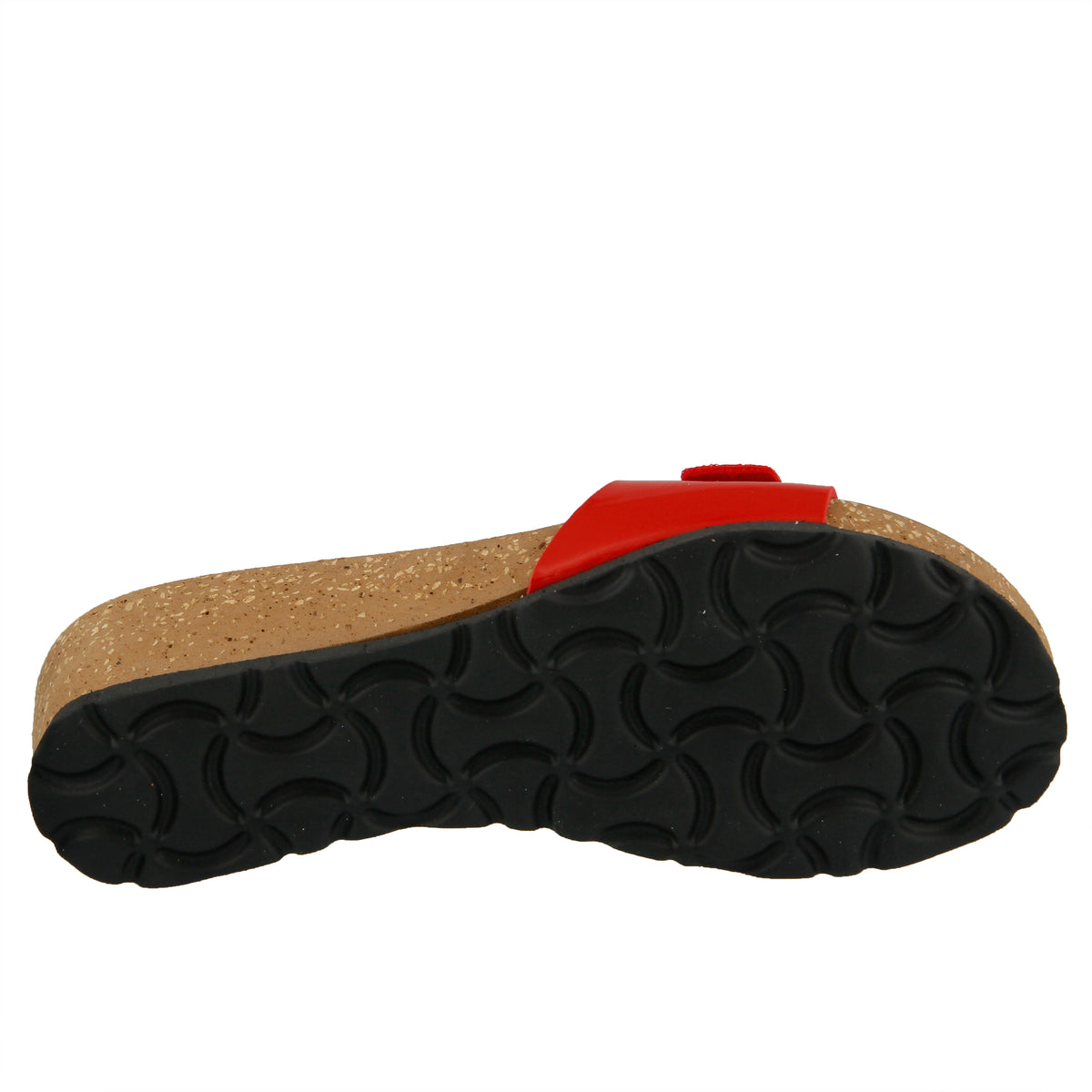 Spring Step SPRING STEP TRULUCKS SLIDE SANDAL sandal in red with comfortable everyday design