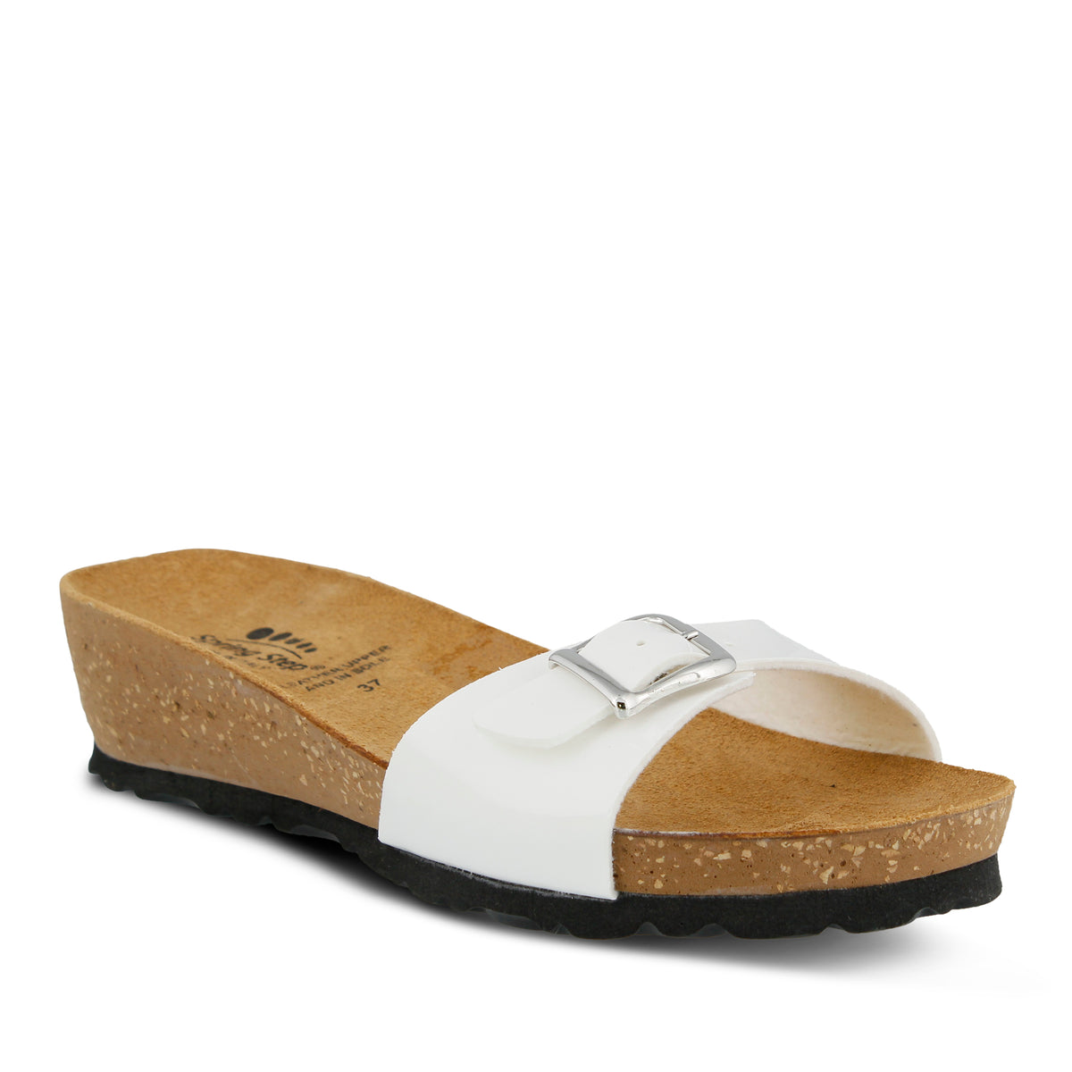 Spring Step SPRING STEP TRULUCKS SLIDE SANDAL sandal in red with comfortable everyday design