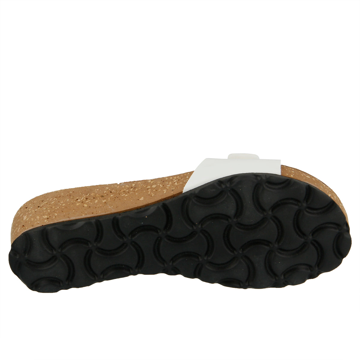 Spring Step SPRING STEP TRULUCKS SLIDE SANDAL sandal in white with comfortable everyday design