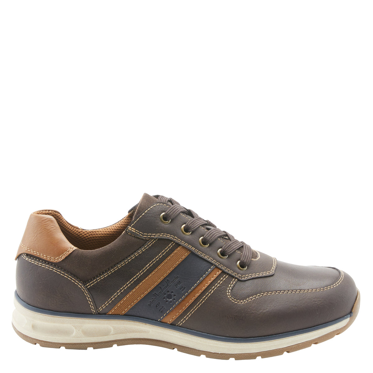 Spring Step SPRING STEP RELIFE MEN VINCENT SHOE shoe in brown with comfortable everyday design