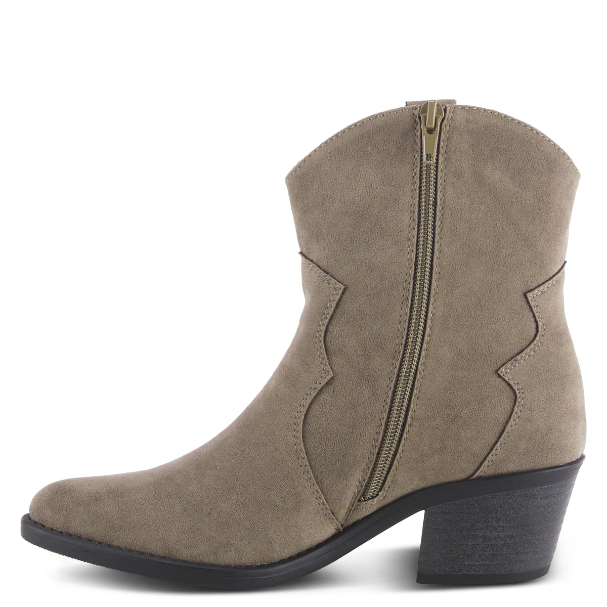 Patrizia PATRIZIA WESTERIA WESTERN BOOTIE boot in taupe with stylish fashion design