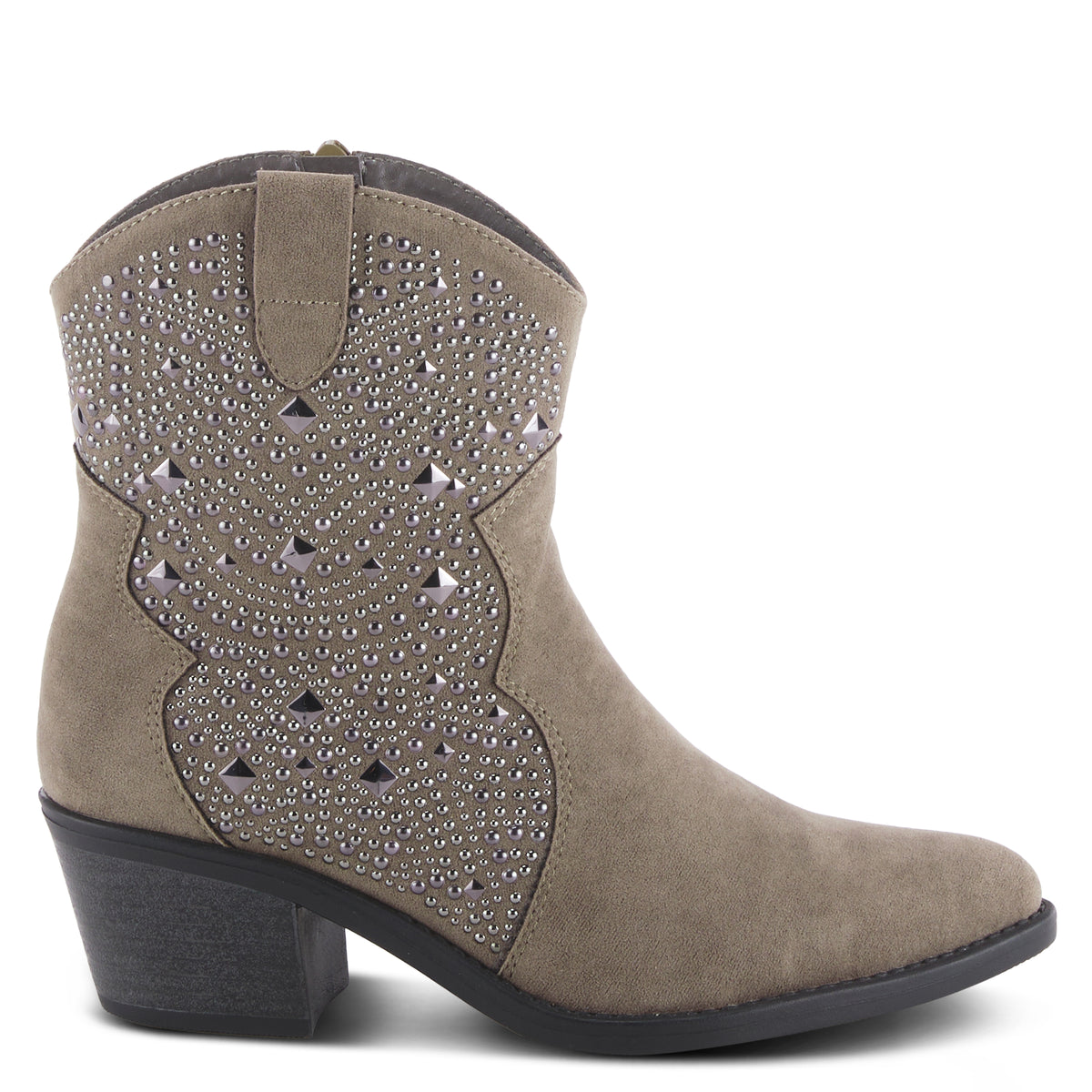Patrizia PATRIZIA WESTERIA WESTERN BOOTIE boot in taupe with stylish fashion design