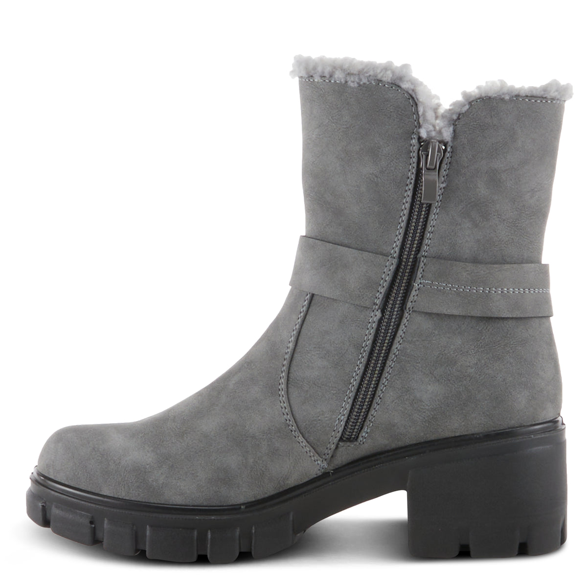 Flexus FLEXUS WHIMSICOTT BOOTIE boot in grey with flexible sole