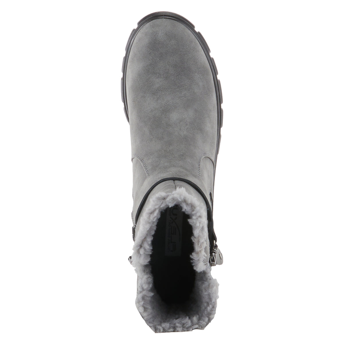 Flexus FLEXUS WHIMSICOTT BOOTIE boot in grey with flexible sole