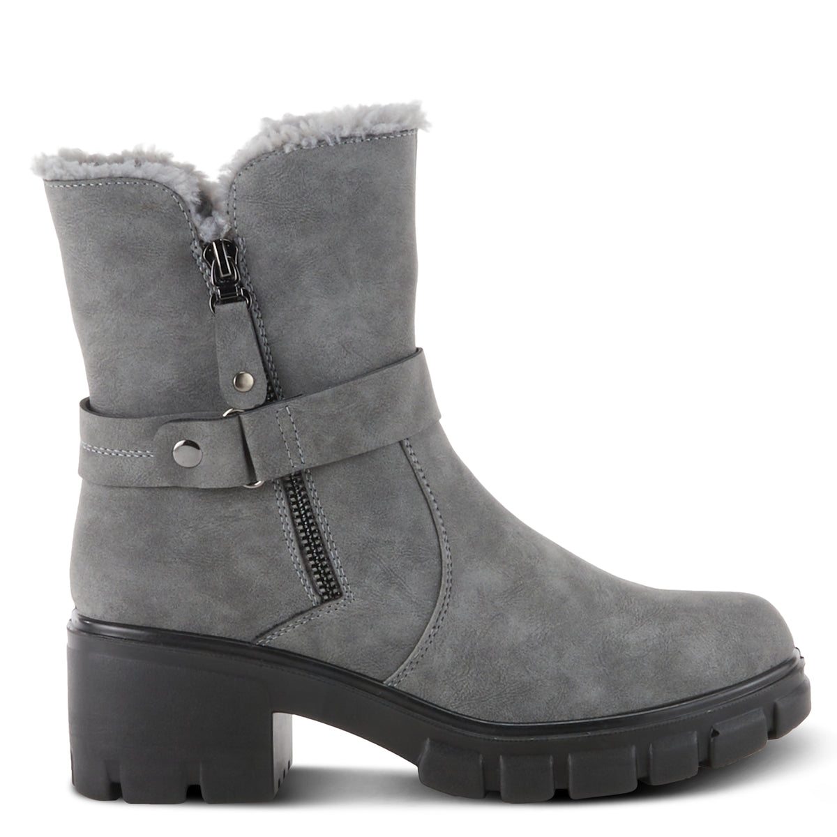 Flexus FLEXUS WHIMSICOTT BOOTIE boot in grey with flexible sole