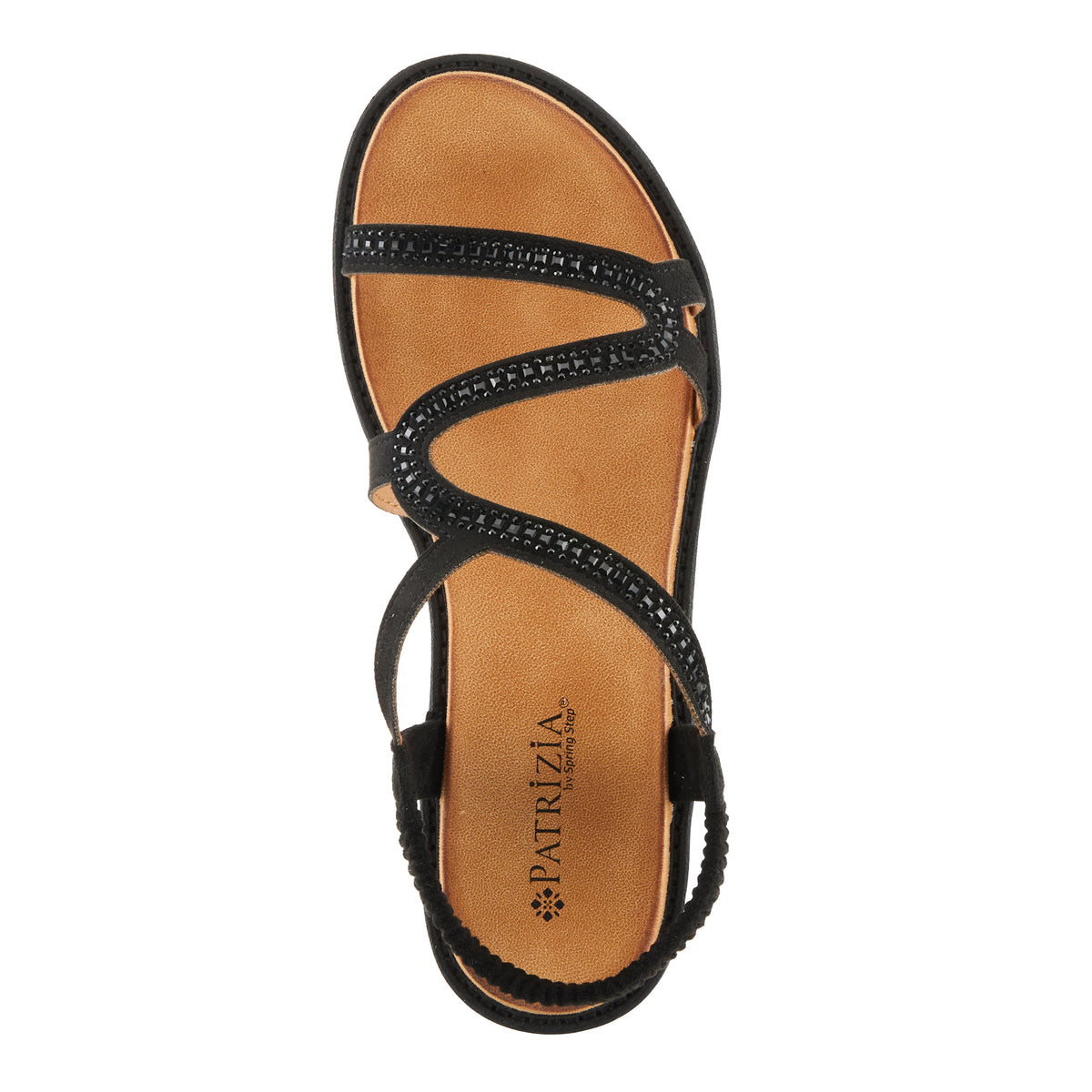 Patrizia PATRIZIA ZIGGED SANDALS sandal in black with stylish fashion design
