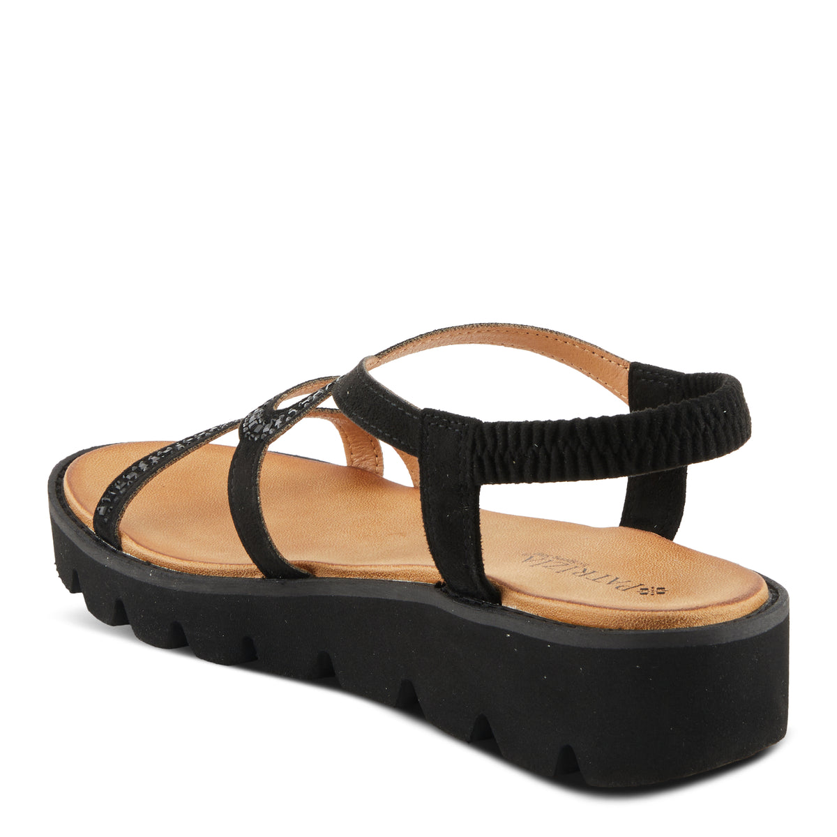 Patrizia PATRIZIA ZIGGED SANDALS sandal in black with stylish fashion design