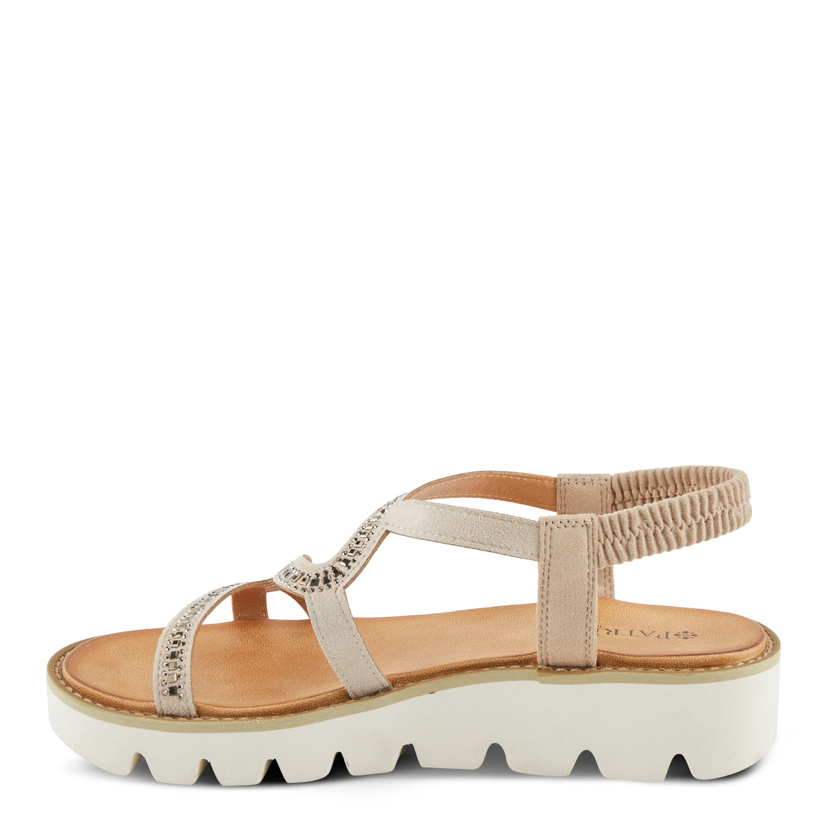Patrizia PATRIZIA ZIGGED SANDALS sandal in taupe with stylish fashion design