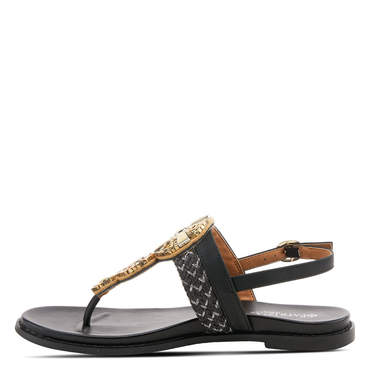 Patrizia PATRIZIA ZINZIBAR THONG SANDALS sandal in black multi with stylish fashion design
