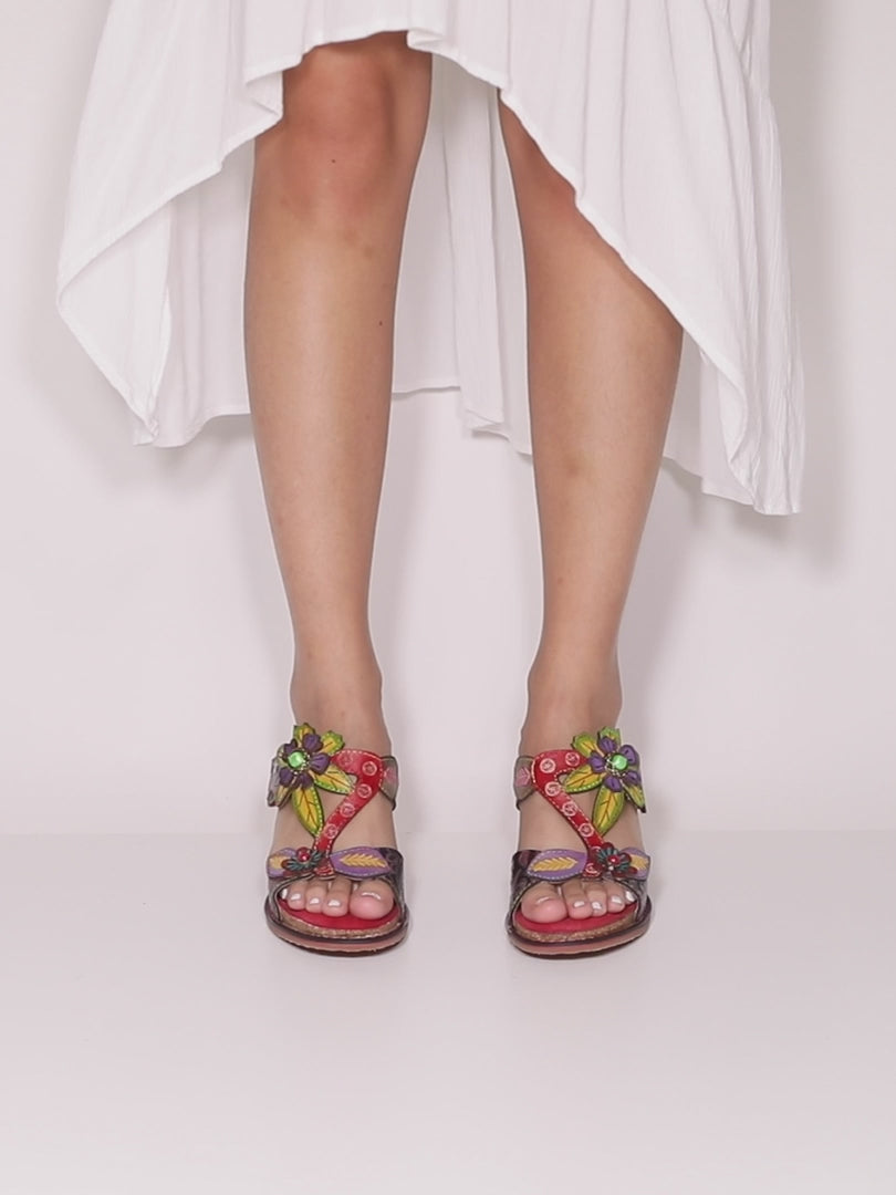 L'ARTISTE ROSSIE HEELED SANDALS-19